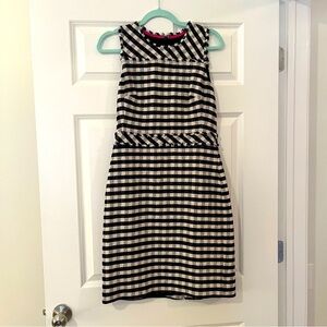 J. Crew Gingham Tweed Dress